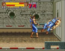 une photo d'Ã©cran de Final Fight 2 sur Nintendo Super Nes